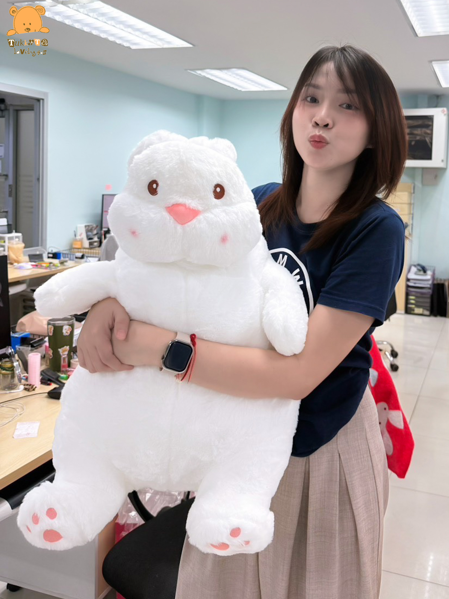 ตุ๊กตากระต่ายอ้วนตัวใหญ่ 45-90cm ตุ๊กตากระต่ายอ้วนตัวใหญ่ 45-90cm