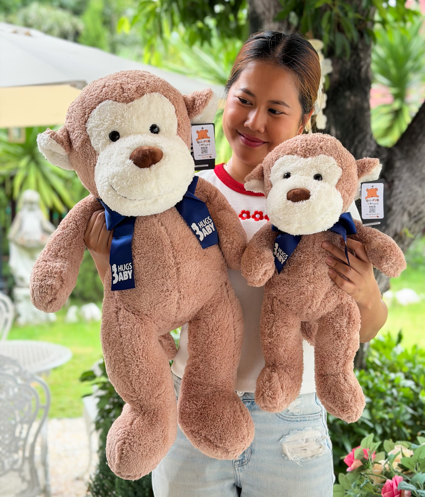 ตุ๊กตาลิงน้อยเบบี้ 45-70cm