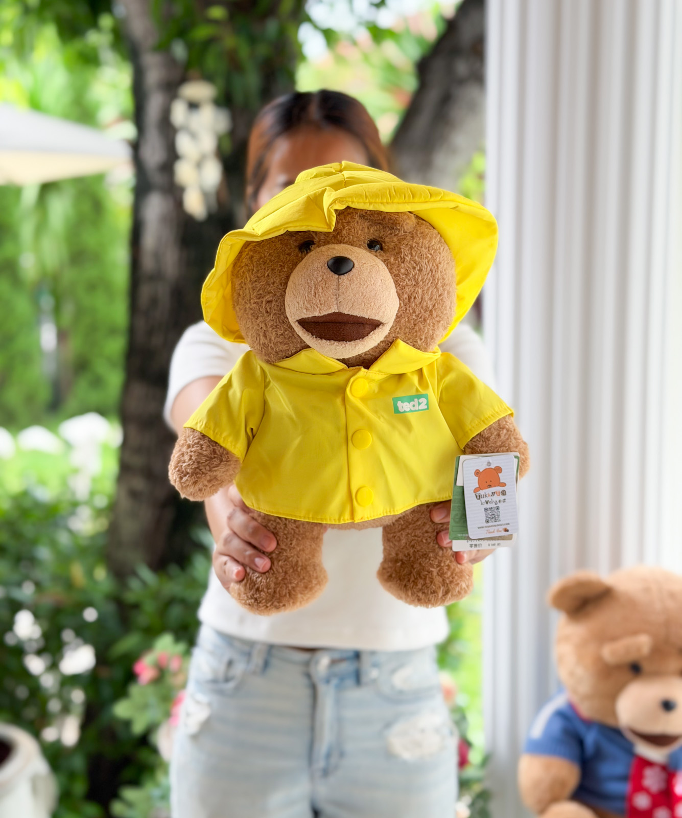 ตุ๊กตาหมีเท็ด Ted 30cm (ชุดกันฝน ชุดนักบิน ชุดสูท)
