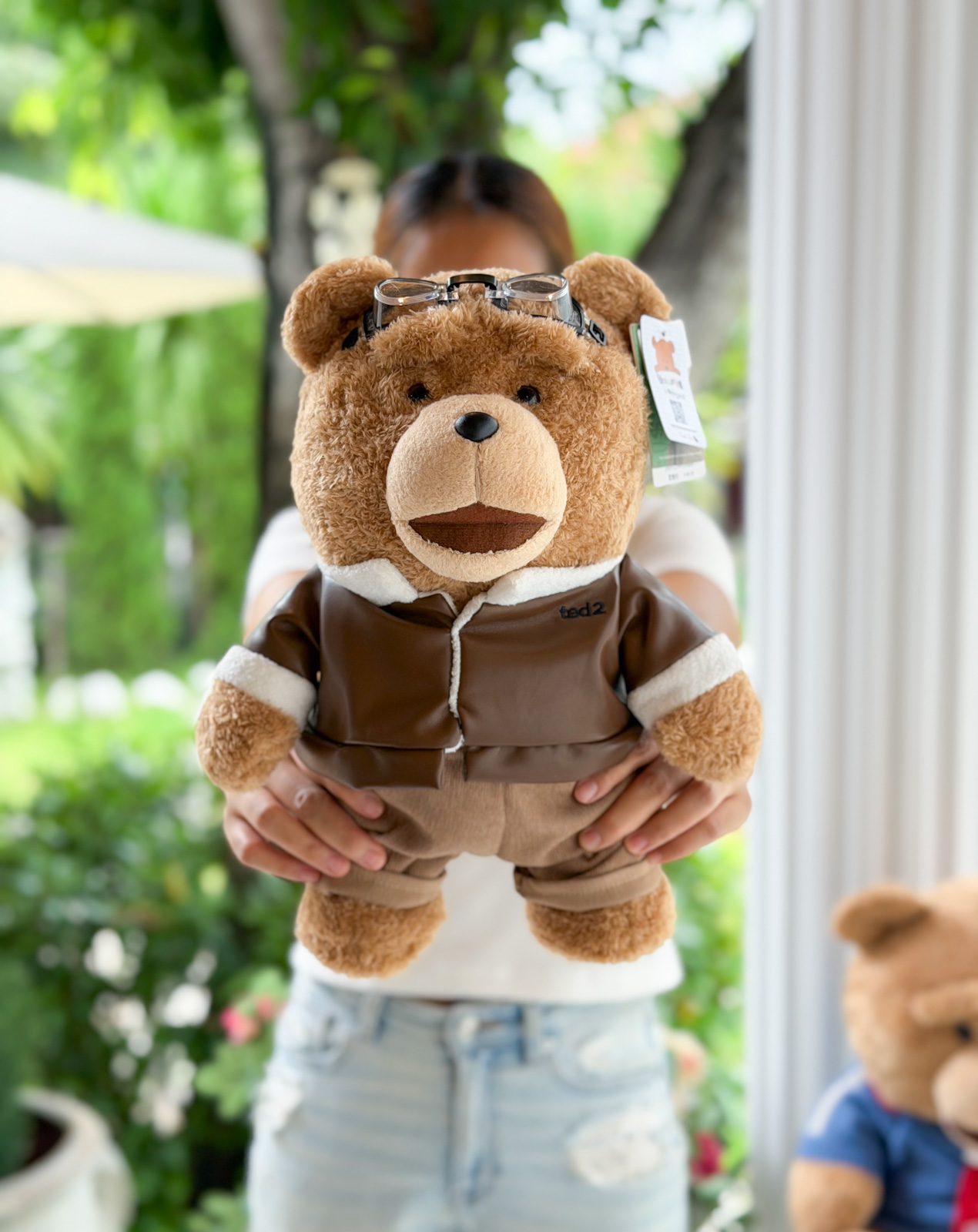 ตุ๊กตาหมีเท็ด Ted 30cm (ชุดกันฝน ชุดนักบิน ชุดสูท)