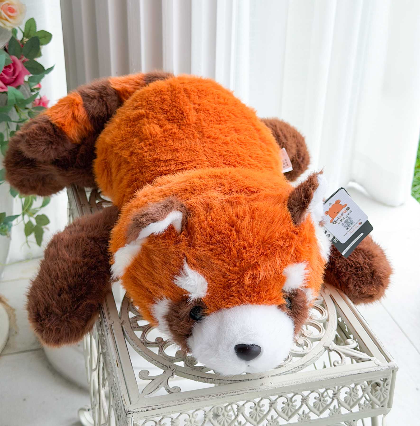ตุ๊กตาแพนด้าแดง (Red Panda) ขนนุ่มพรีเมียม ขนาด 65cm