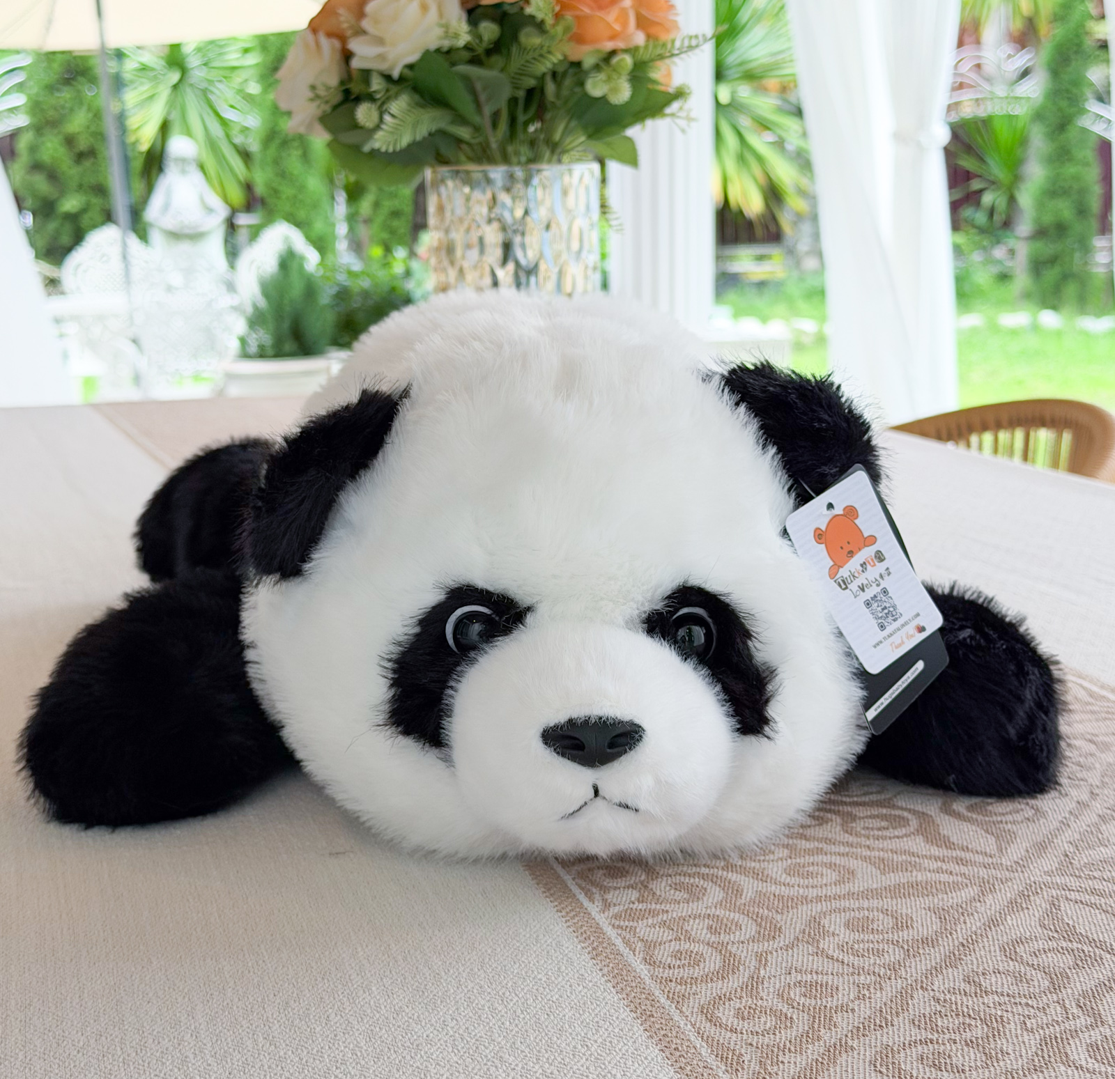 ตุ๊กตาหมีแพนด้า ขนนุ่มพรีเมียม ขนาด 65cm