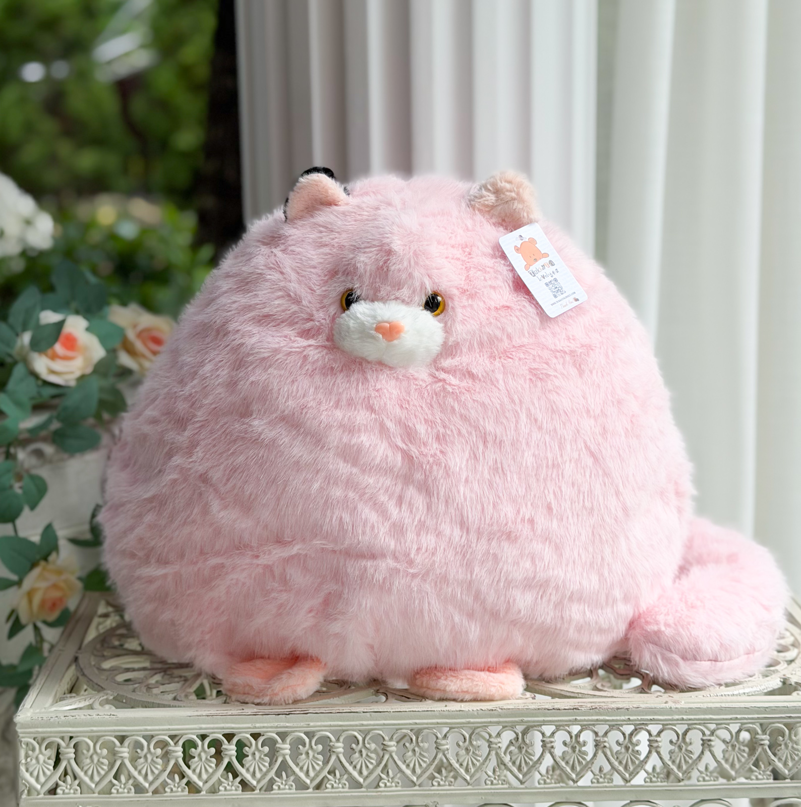 ตุ๊กตาแมวอ้วนขนฟู ขนาด 40cm