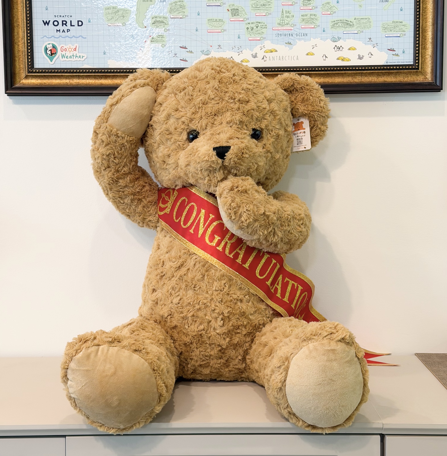 ตุ๊กตาหมีเท็ดดี้ขนกุหลาบตัวใหญ่ ขนาด 65cm ตุ๊กตาหมีเท็ดดี้ขนกุหลาบตัวใหญ่ ขนาด 65cm