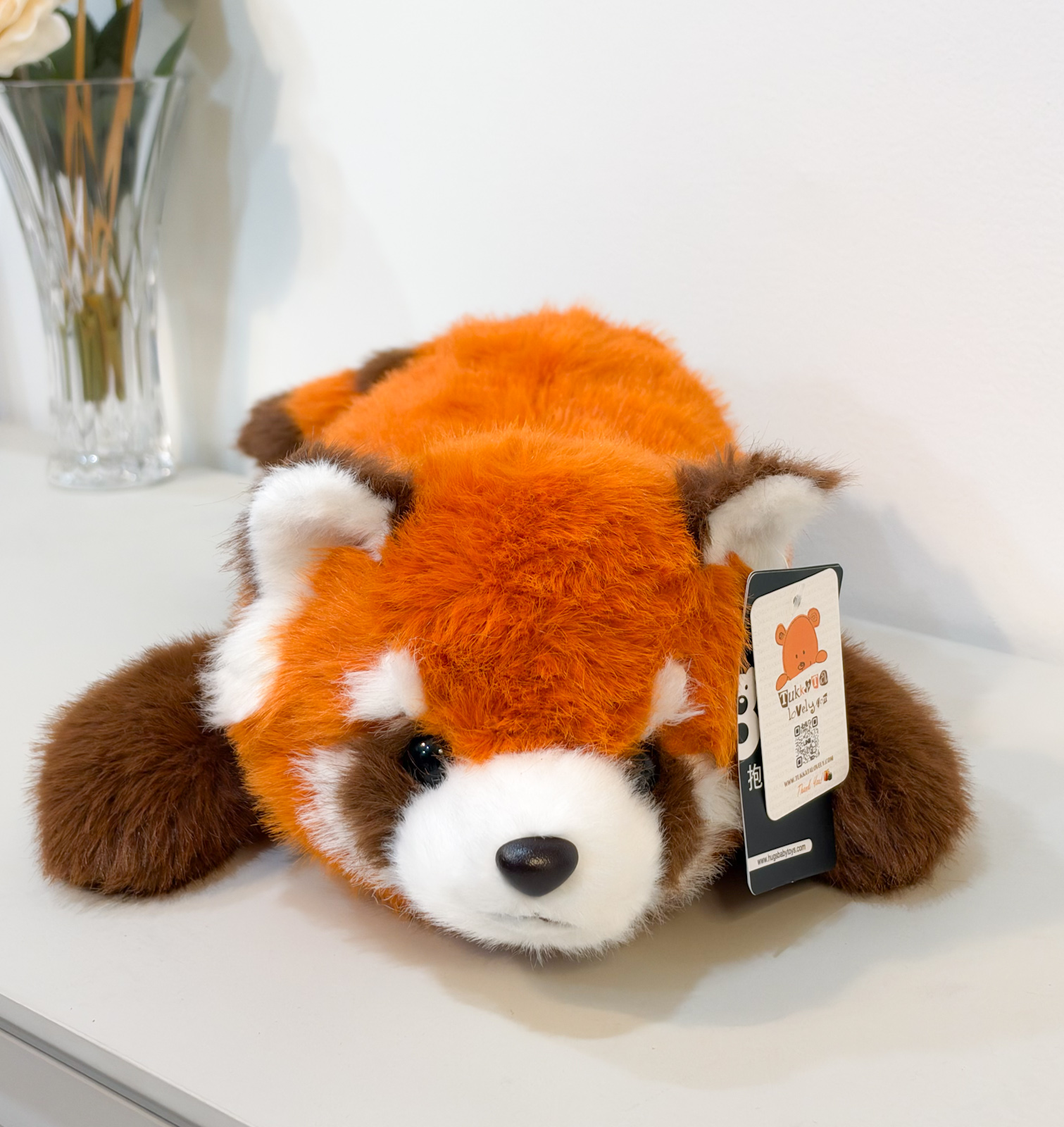 ตุ๊กตาแพนด้าแดง (Red Panda) ขนนุ่มพรีเมียม ขนาด 45-65cm