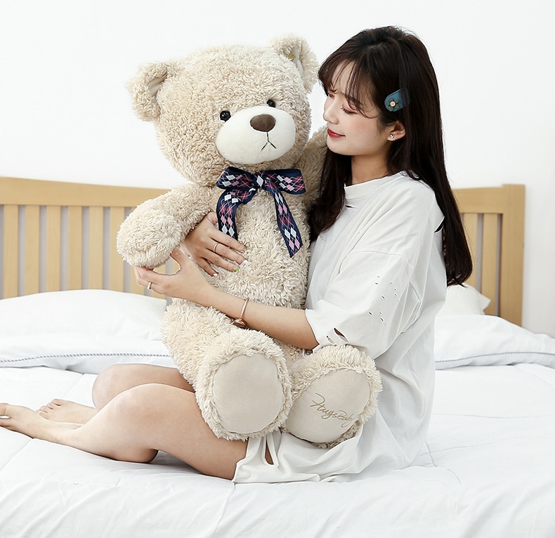 ตุ๊กตาหมี Teddy Bear ขนนุ่มพรีเมียม ขนาด 1 เมตร