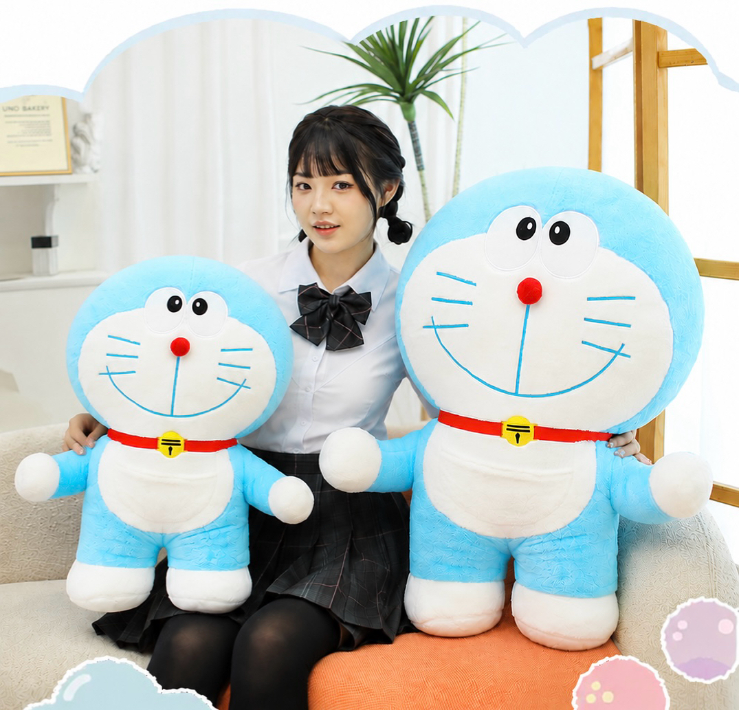 ตุ๊กตาโดเรมอน (Doraemon) ขนาด 60-80cm