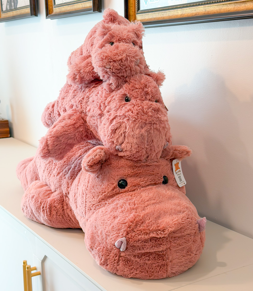 ตุ๊กตาฮิปโป (น้องหมูเด้ง)  35-85cm