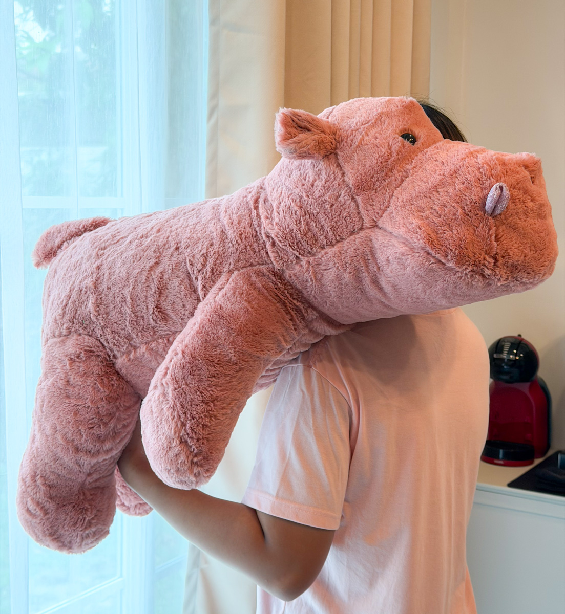 ตุ๊กตาฮิปโป (น้องหมูเด้ง)  35-85cm
