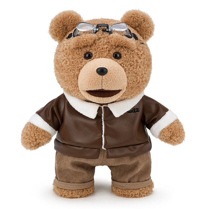 ตุ๊กตาหมีเท็ด Ted ขนาด 30cm (ชุดกันฝน ชุดนักบิน ชุดสูท)