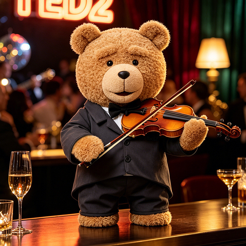 ตุ๊กตาหมีเท็ด Ted ขนาด 30cm (ชุดกันฝน ชุดนักบิน ชุดสูท)