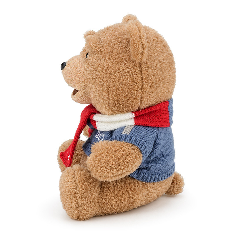ตุ๊กตาหมี Ted2 ตัวใหญ่ ขนาด 45cm (ชุดไหมพรม)