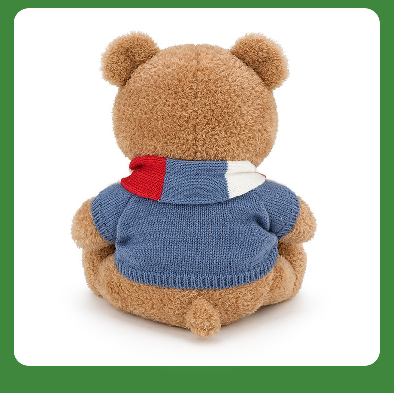 ตุ๊กตาหมี Ted2 ตัวใหญ่ ขนาด 45cm (ชุดไหมพรม)