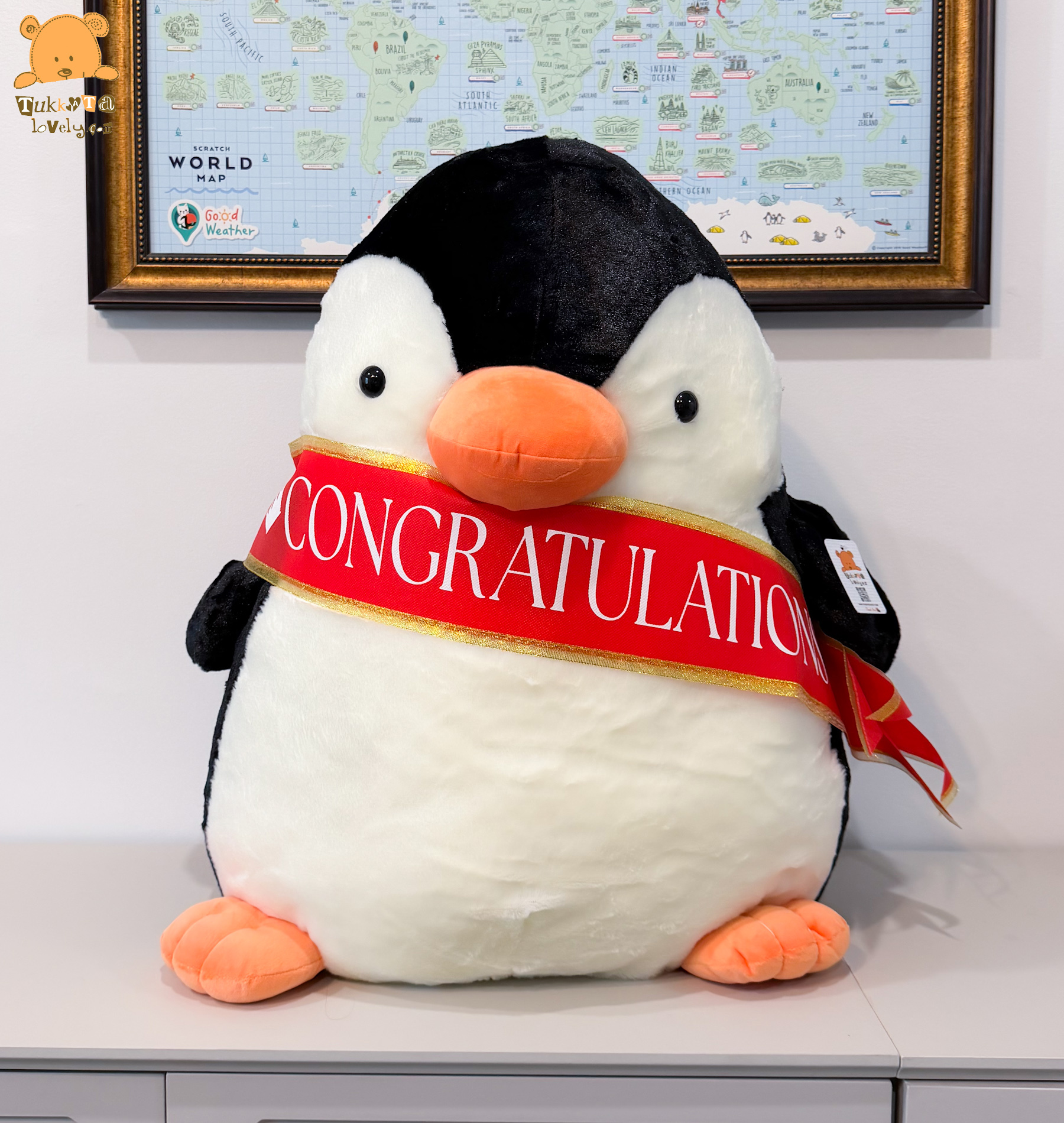 ตุ๊กตาเพนกวินตัวใหญ่ 45-65cm