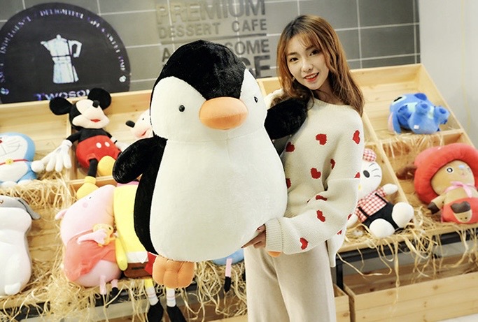 ตุ๊กตาเพนกวินตัวใหญ่ 45-65cm