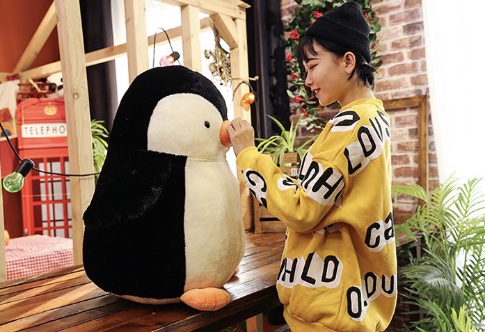 ตุ๊กตาเพนกวินตัวใหญ่ 45-65cm