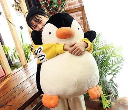 ตุ๊กตาเพนกวินตัวใหญ่ 45-65cm
