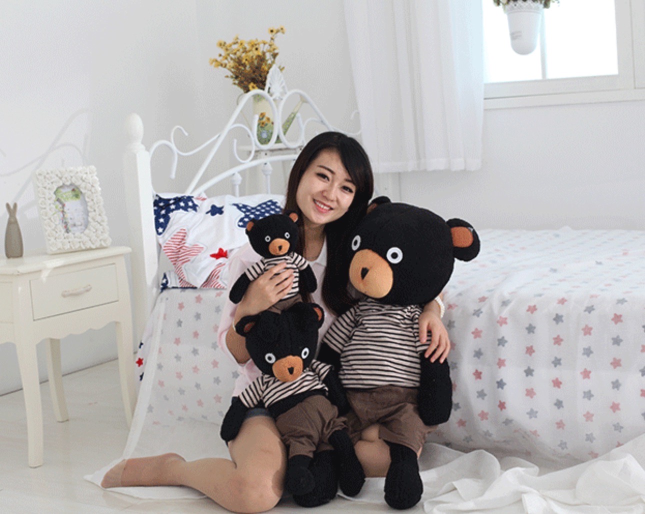 ตุ๊กตาหมีบ๊องส์ (Bon nounours) 25-85cm.