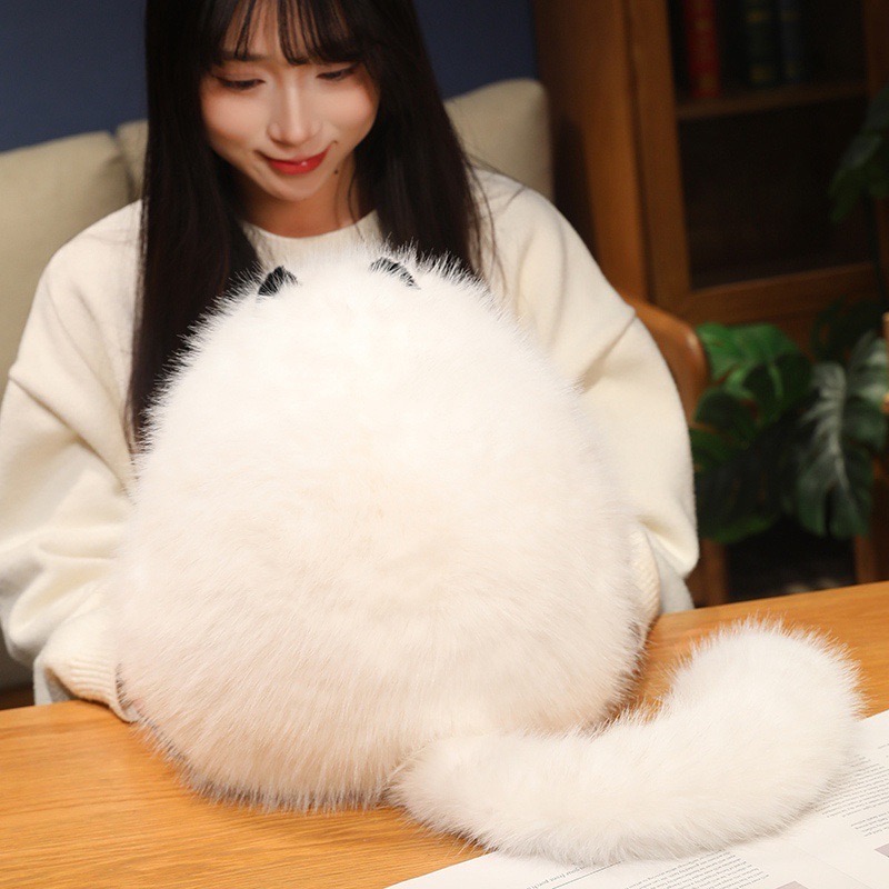 ตุ๊กตาแมวอ้วนขนฟู ขนาด 40cm