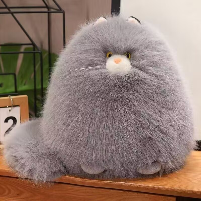 ตุ๊กตาแมวอ้วนขนฟู ขนาด 40cm