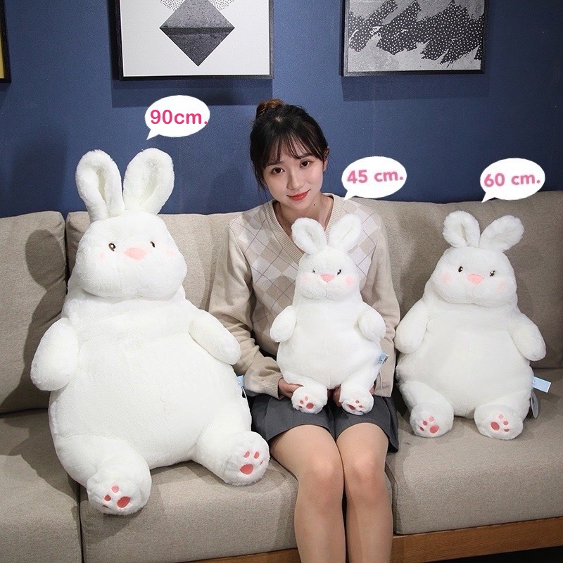 ตุ๊กตากระต่ายอ้วนตัวใหญ่ 45-90cm