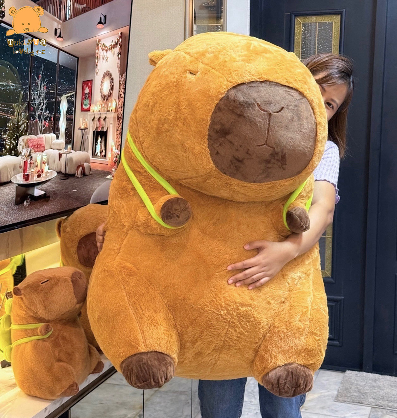 ตุ๊กตาคาปิบาร่า 30-100cm ตุ๊กตาคาปิบาร่า 30-100cm