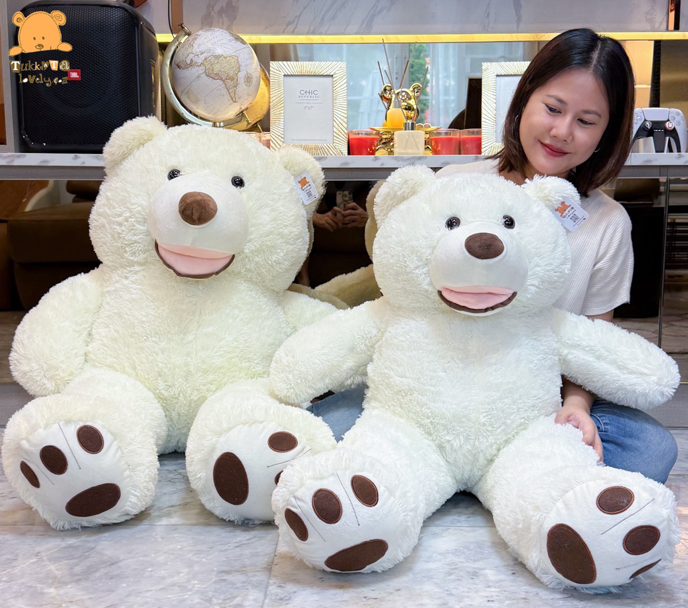 ตุ๊กตาหมีตัวใหญ่ 80cm-3.4m (ตุ๊กตาหมีเท็ดดี้)