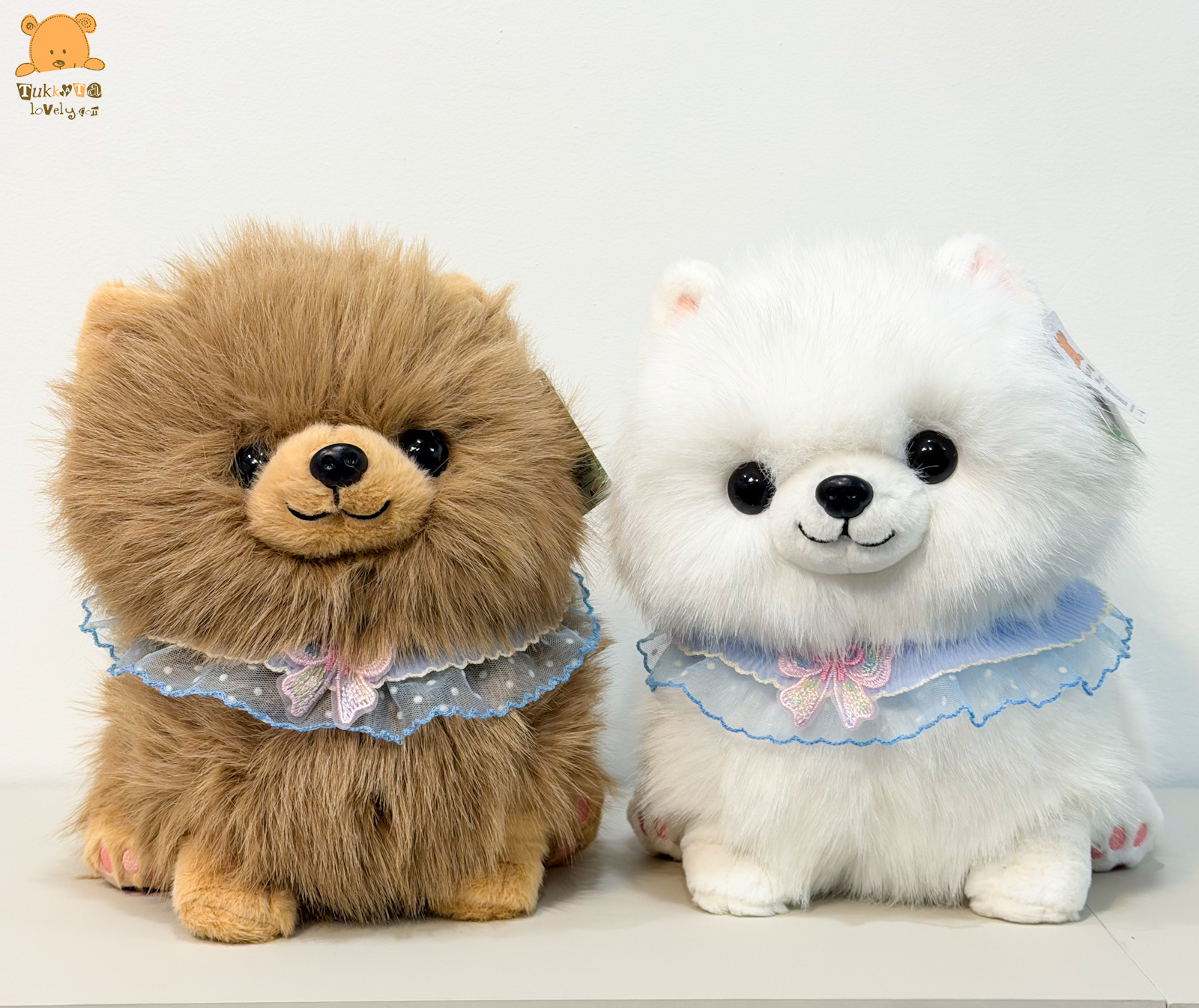 ตุ๊กตาปอมเมอเรเนียนขนฟู 30cm