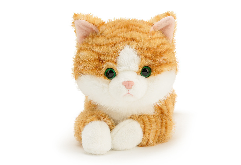 ตุ๊กตาแมวส้ม ลายเสือ ขนนุ่มพรีเมียม ขนาด 45-65cm