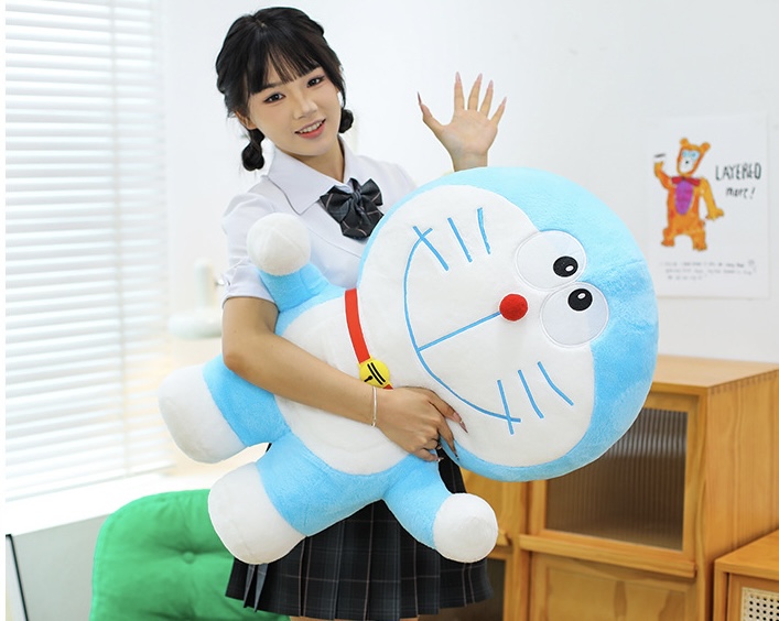 ตุ๊กตาโดเรมอน (Doraemon) ขนาด 60-80cm