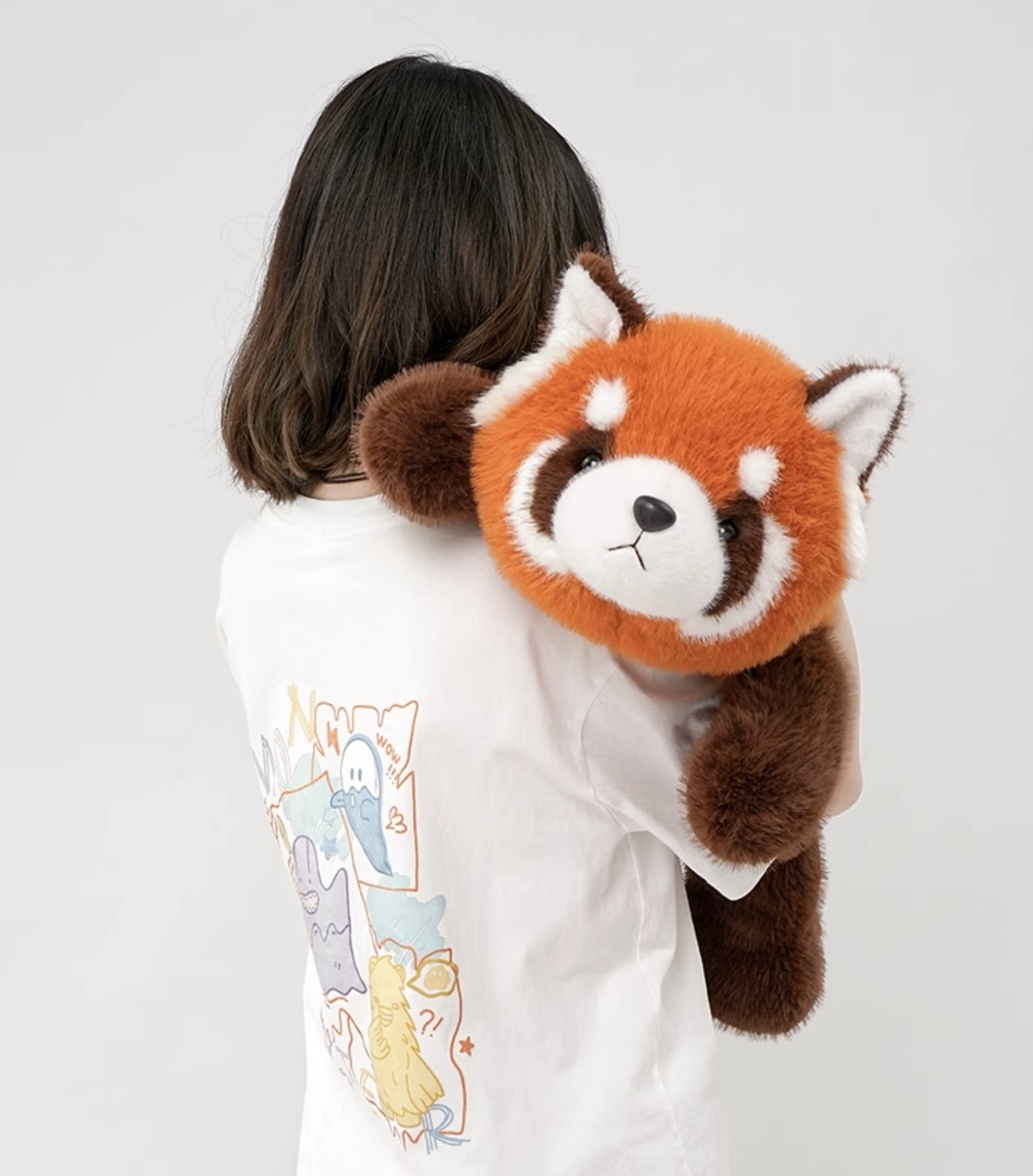ตุ๊กตาแพนด้าแดง (Red Panda) ขนนุ่มพรีเมียม ขนาด 65cm