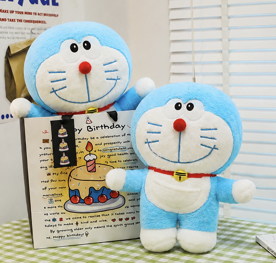 ตุ๊กตาโดเรมอน (Doraemon) ขนาด 60-80cm