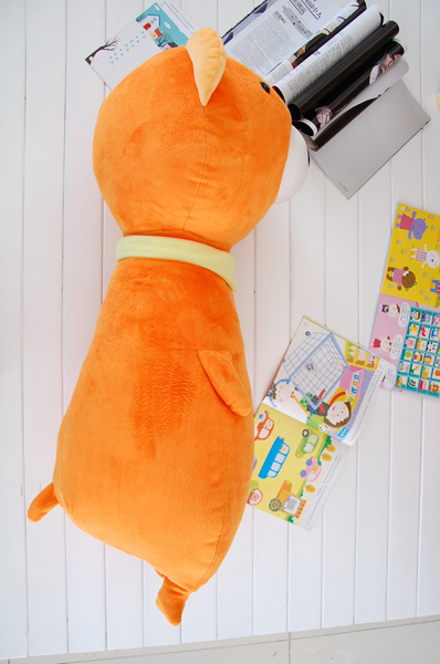 ตุ๊กตา 4 สหาย (ตุ๊กตาหมี) สีส้มสดใส 100cm.