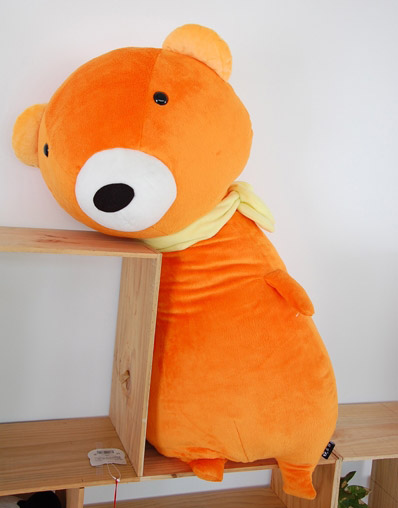 ตุ๊กตา 4 สหาย (ตุ๊กตาหมี) สีส้มสดใส 100cm.