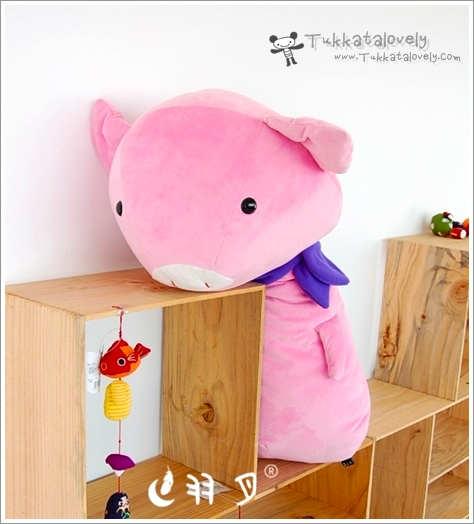 ตุ๊กตาหมูน้อยพาสเทล 70-100cm.