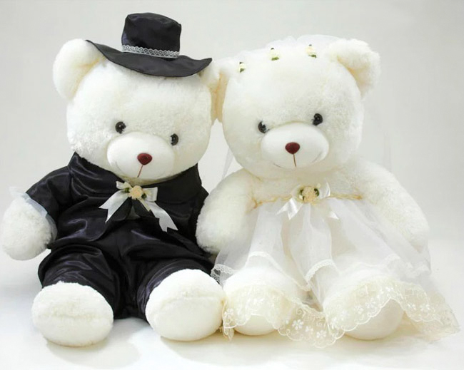 ตุ๊กตาเจ้าบ่าว-เจ้าสาวในชุดแต่งงาน (Classic)