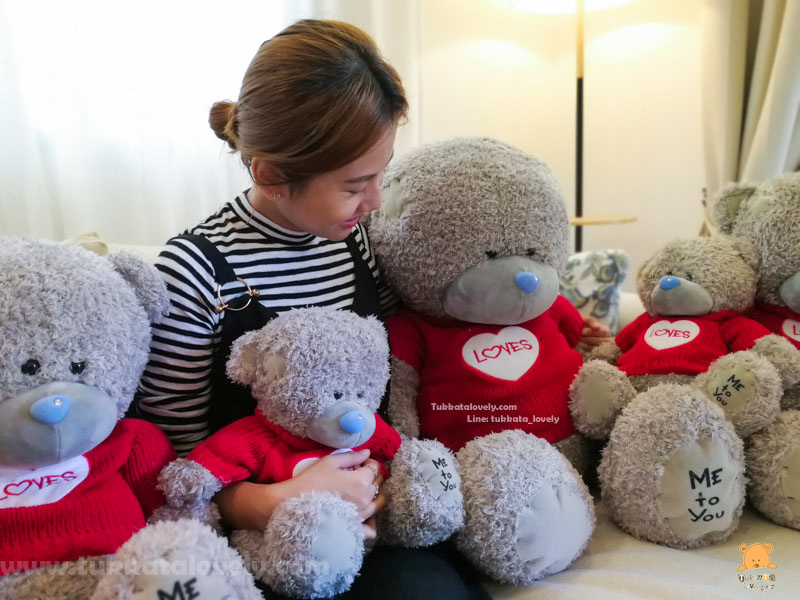 ตุ๊กตาหมีเท็ดดี้ (Me to you) 40-60-80cm