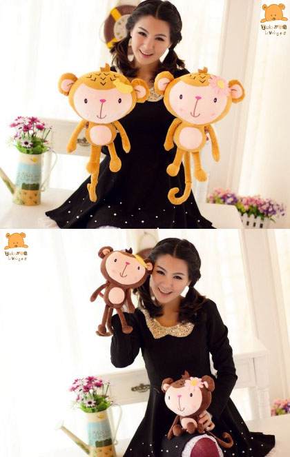 ตุ๊กตาลิงน้อยจอมซน (35-65cm)