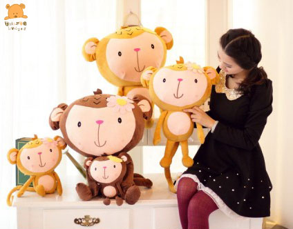 ตุ๊กตาลิงน้อยจอมซน (35-65cm)