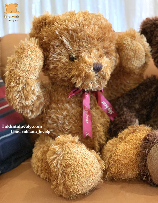 ตุ๊กตาหมีขี้อาย ขนาด 60cm.