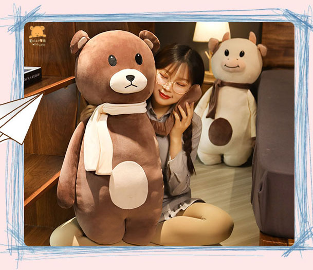 ตุ๊กตาพี่หมีวินเทอร์หมอนข้าง 90cm ตุ๊กตาพี่หมีวินเทอร์หมอนข้าง 90cm