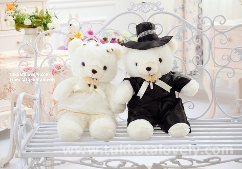 ตุ๊กตาเจ้าบ่าว-เจ้าสาวในชุดแต่งงาน (Classic)