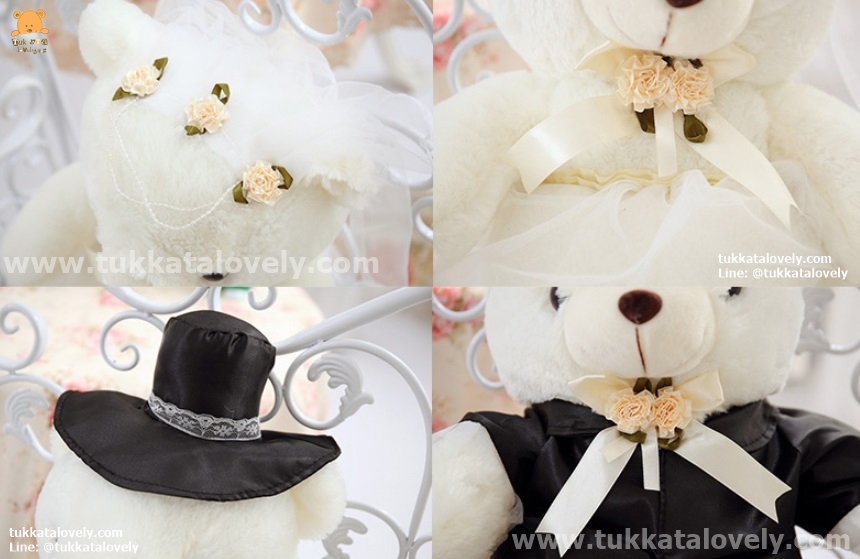 ตุ๊กตาเจ้าบ่าว-เจ้าสาวในชุดแต่งงาน (Classic)