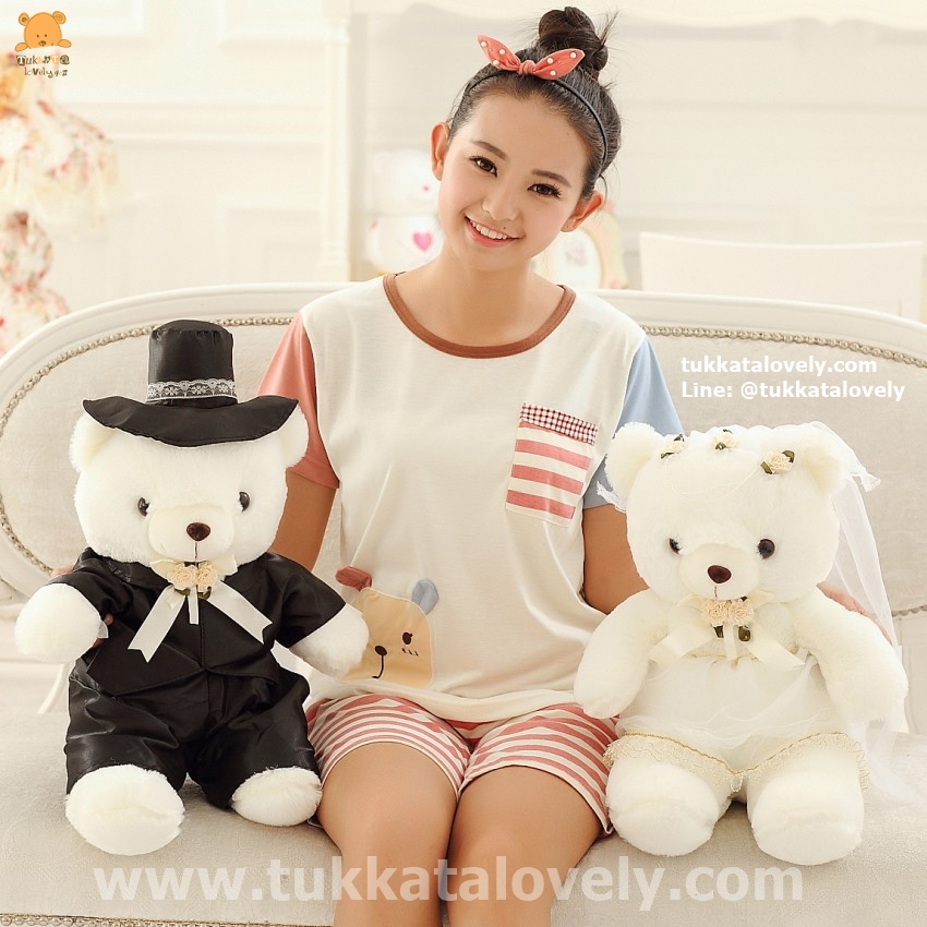 ตุ๊กตาเจ้าบ่าว-เจ้าสาวในชุดแต่งงาน (Classic)