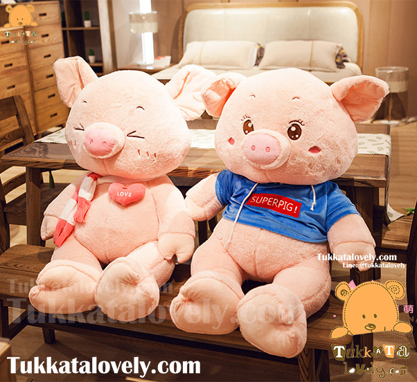 ตุ๊กตาหมูอ้วน 100cm ตุ๊กตาหมูอ้วน 100cm