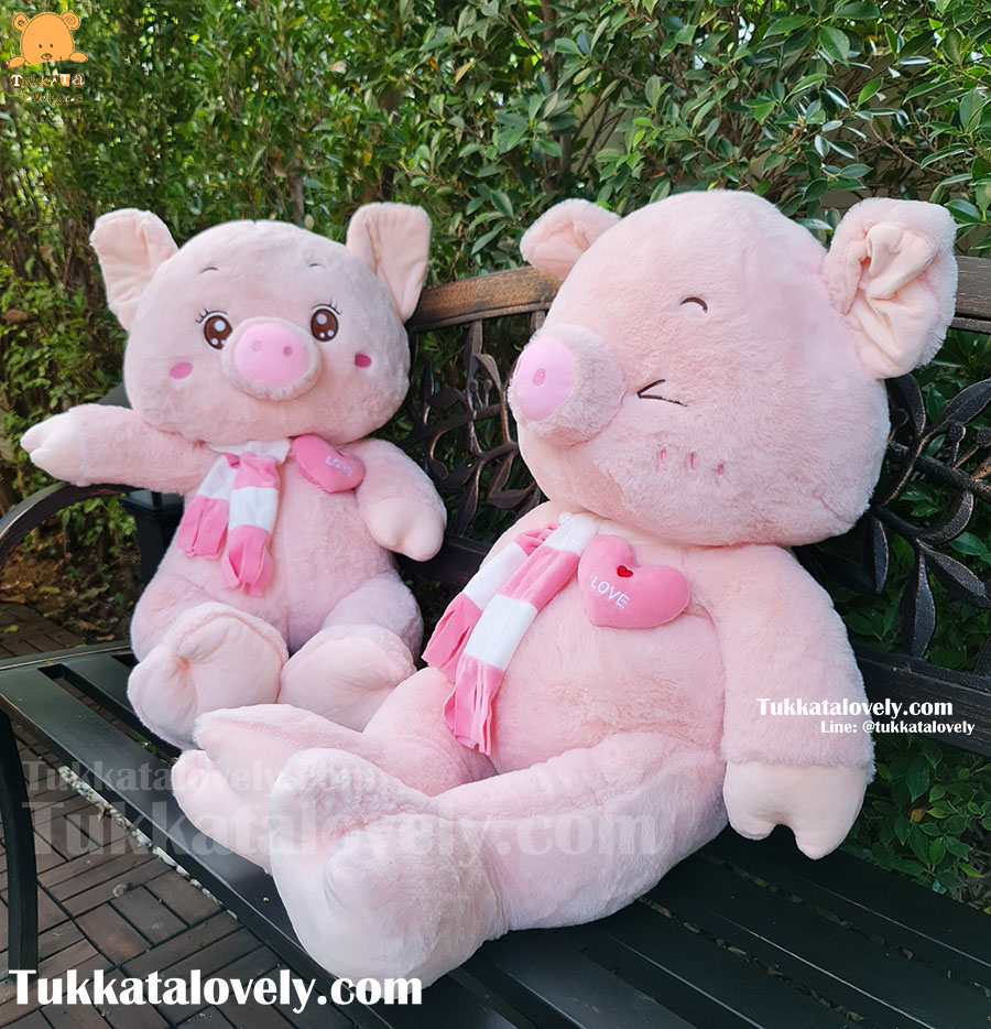 ตุ๊กตาหมูอ้วน 100cm ตุ๊กตาหมูอ้วน 100cm