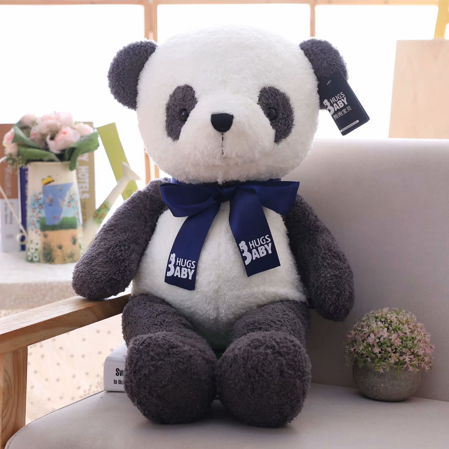 ตุ๊กตาหมีแพนด้าตัวใหญ่ 45-70cm.
