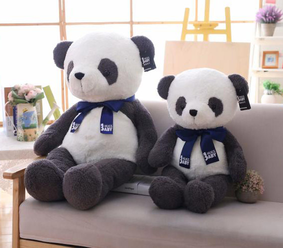 ตุ๊กตาหมีแพนด้าตัวใหญ่ 45-70cm.