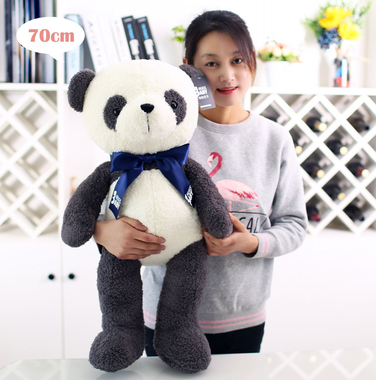 ตุ๊กตาหมีแพนด้าตัวใหญ่ 45-70cm.