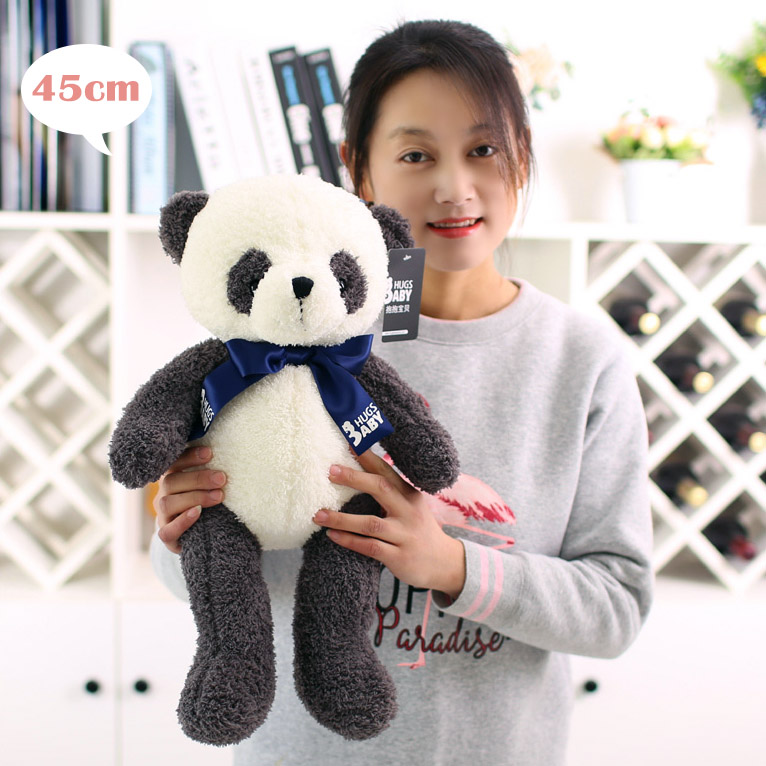 ตุ๊กตาหมีแพนด้าตัวใหญ่ 45-70cm.